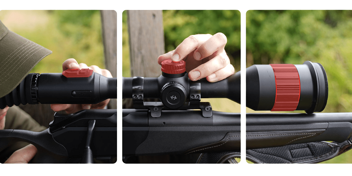 HIKMICRO STELLAR 3.0 Wärmebild-Zielfernrohrs passt auf 30-mm-Standardmontageringe