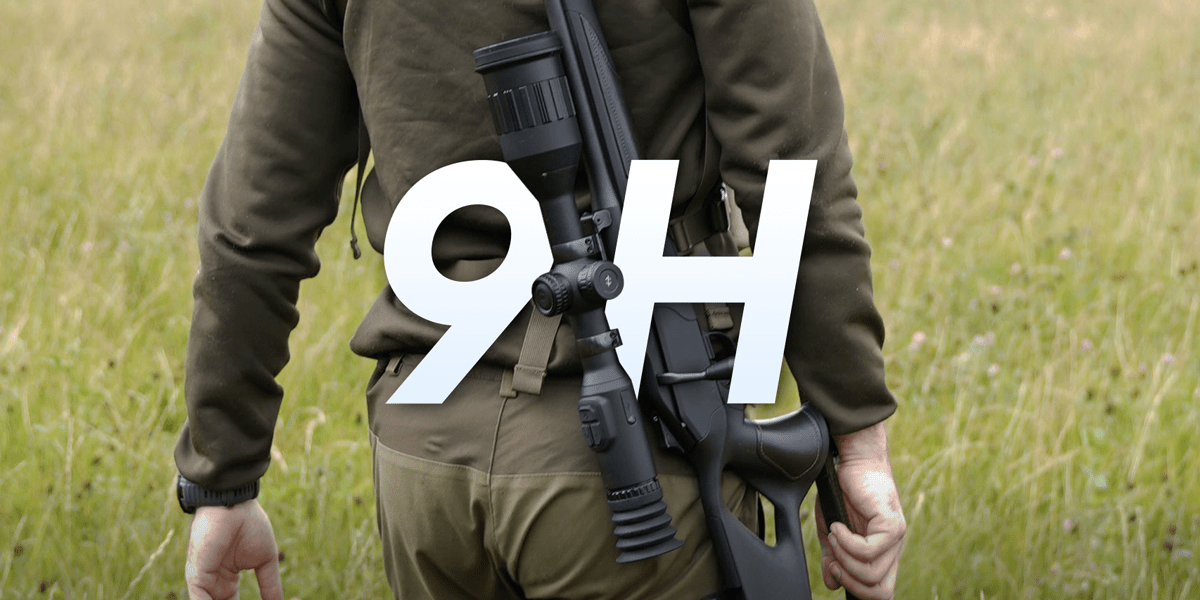 Wärmebild-Zielfernrohr mit langer Akkulaufzeit