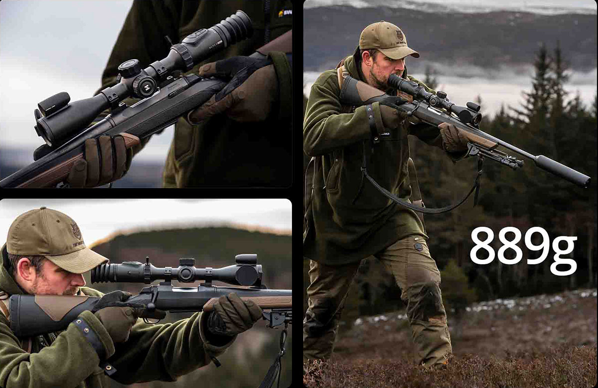 HIKMICRO ALPEX PRO – Leichtes 4K Nachtsicht-Zielfernrohr mit 889 g